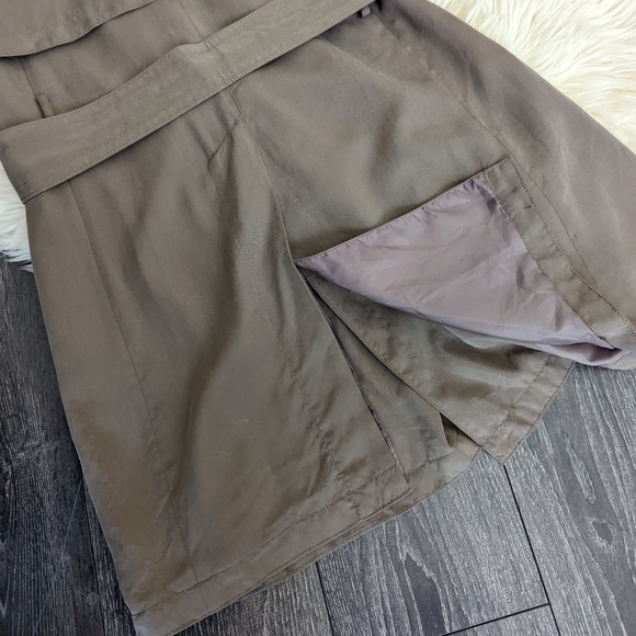 BANANA REPUBLIC - Soft Trench Coat - Picture 13 of 14